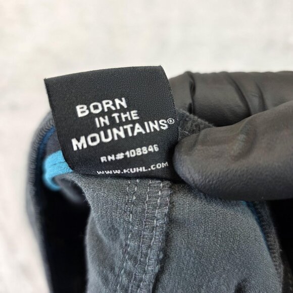 Kuhl Skirt Womens 4 Charcoal Corduroy Button Front Zip Pockets Casual Style 6191 - Picture 8 of 12